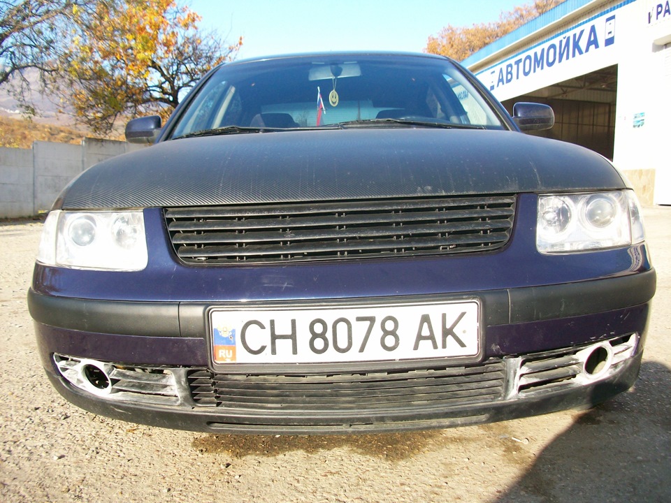 vw passat b5 противотуманки