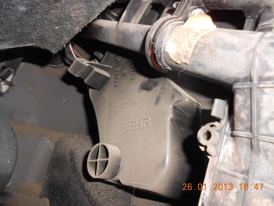 Антифриз в кросовок или "потек радиатор отопителя" — Citroen C4 (1G), 1 ...