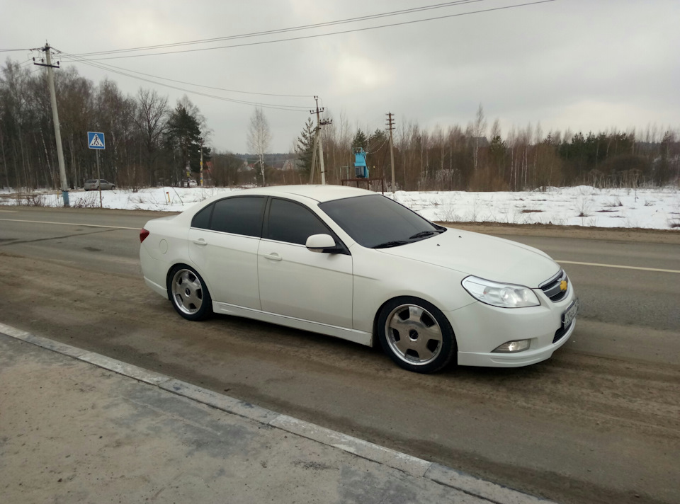 Chevrolet Epica 2010 Р±РµР»С‹Р№