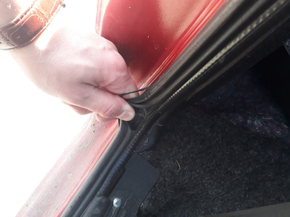 Замена уплотнителя двери ВАЗ 2107, дополнительные уплотнители