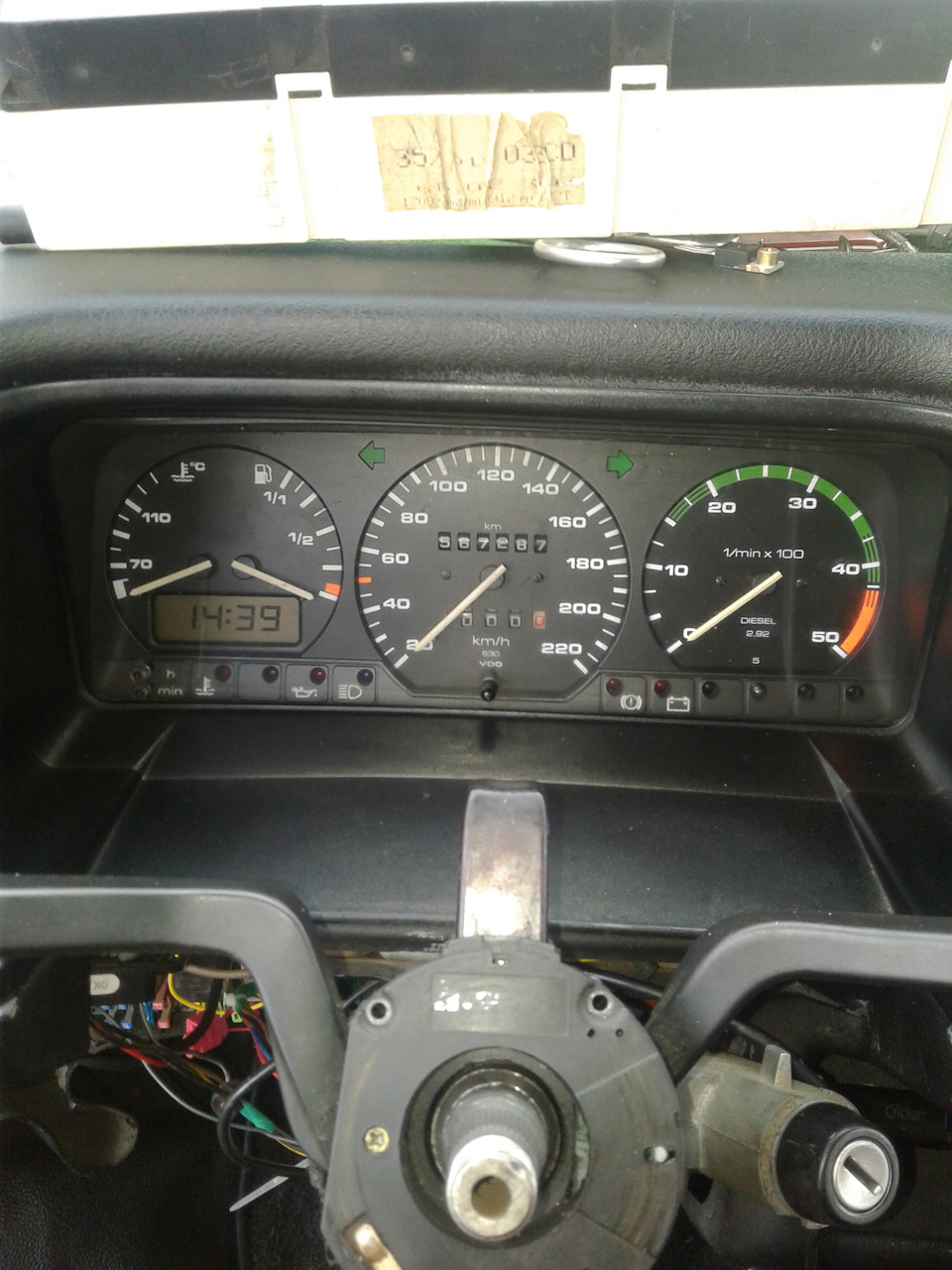 видимость нулевая, иду по приборам! — Volkswagen Transporter T4, 2 л ...