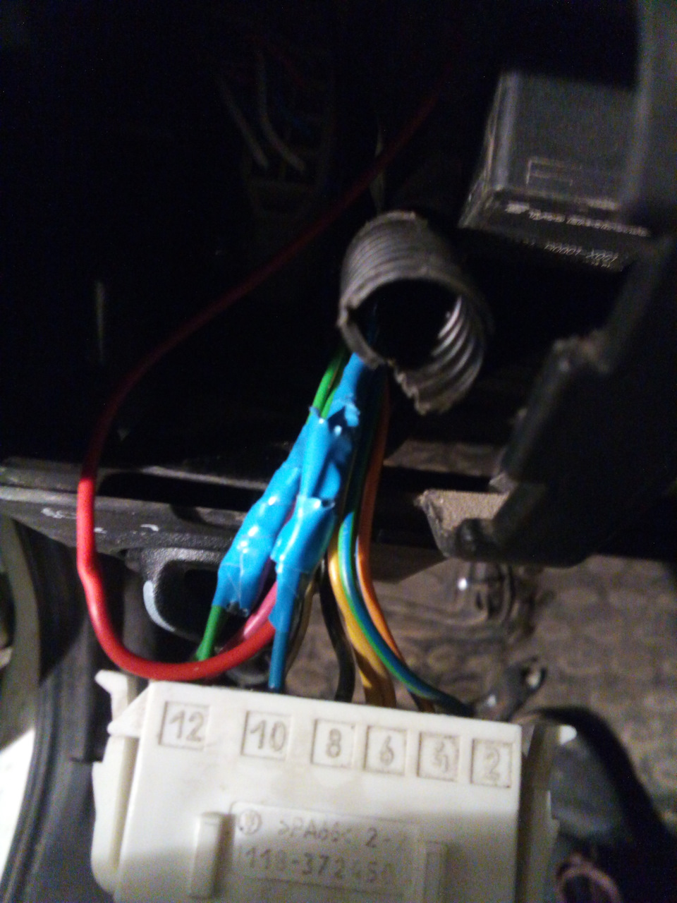 Установка электрокорректора (часть 2) — Lada Гранта (1G), 1,6 л, 2013 ...