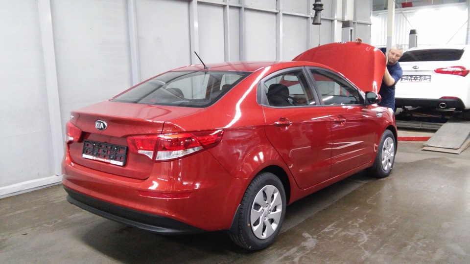 Kia Rio 2015 Red