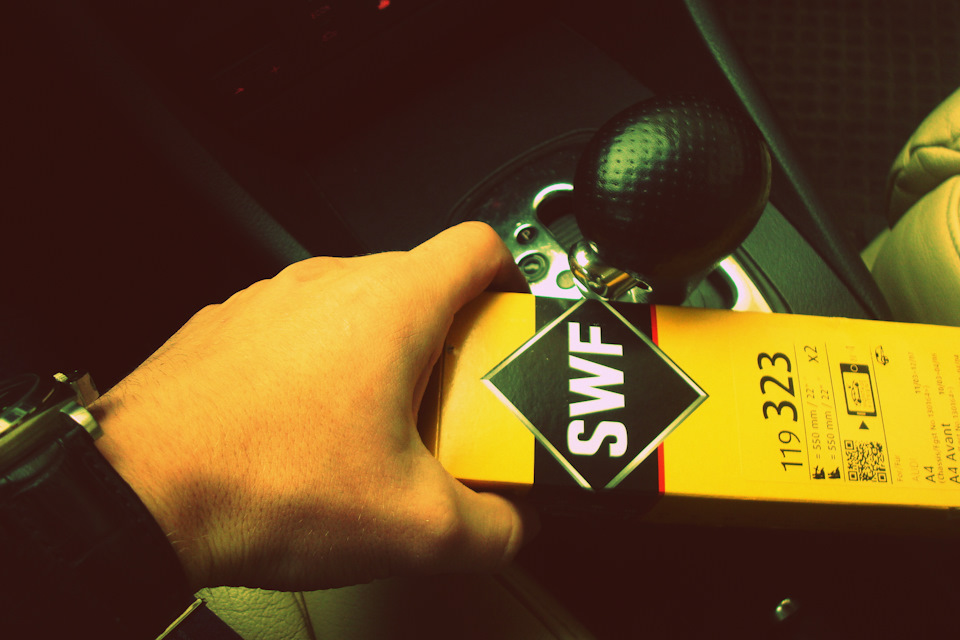 Дворники не очищают островок на стекле.17.09.2016г. — Audi A6 (C5), 2,7 ...