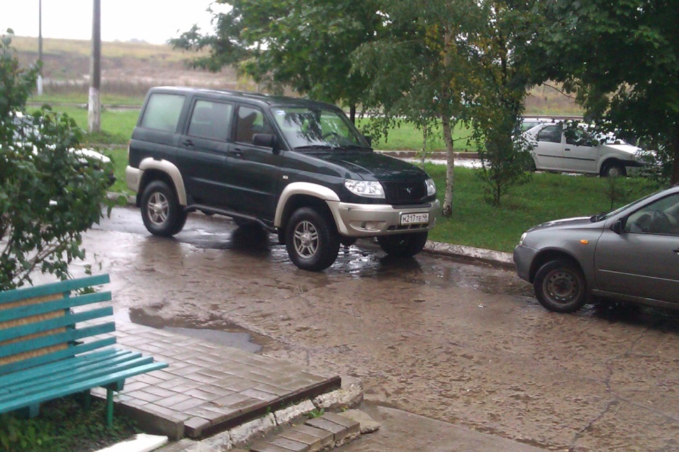 Снова в строю! — УАЗ Patriot, 2,7 л, 2012 года | кузовной ремонт | DRIVE2