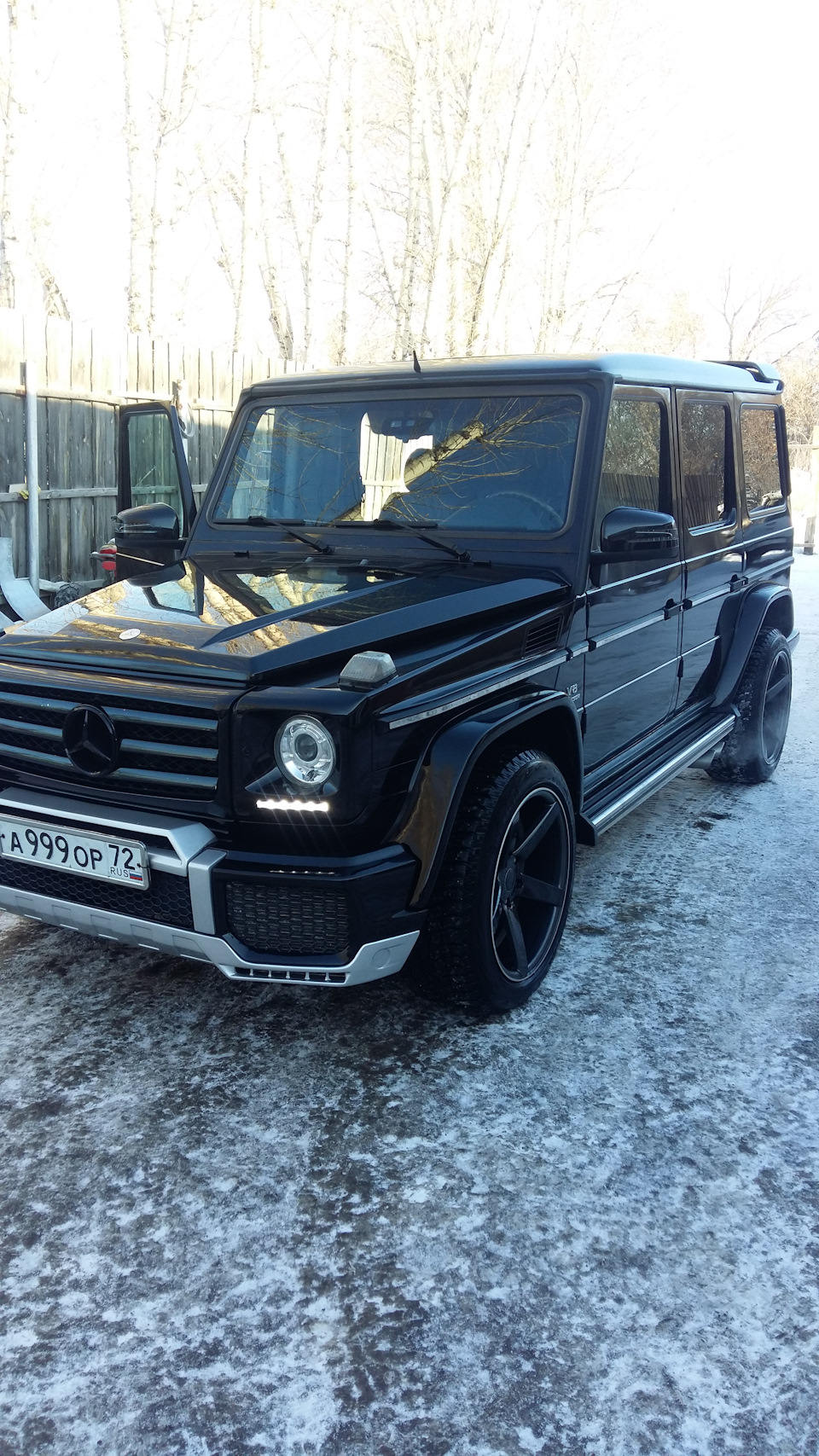 Фото в бортжурнале Mercedes-Benz G-Class (W463 1G)