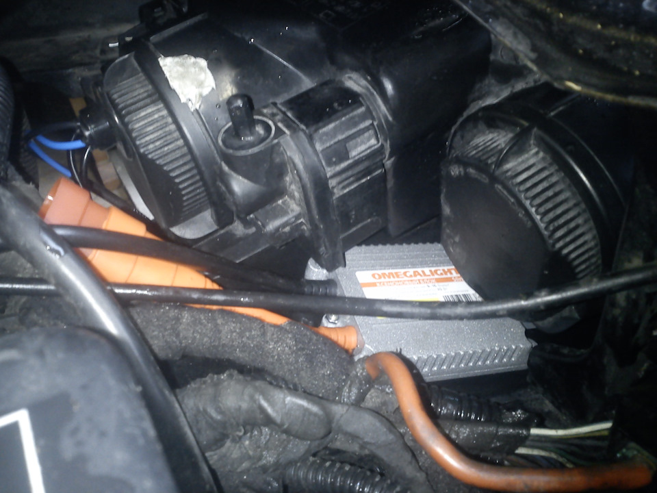 подключение ксенона на 156-ю. 2-я часть. — FIAT Coupe, 1,8 л, 1996 года ...