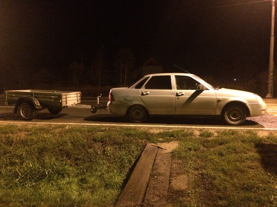 Первая дальняя поездка в Нижний — Lada Приора седан, 1,6 л, 2011 года ...