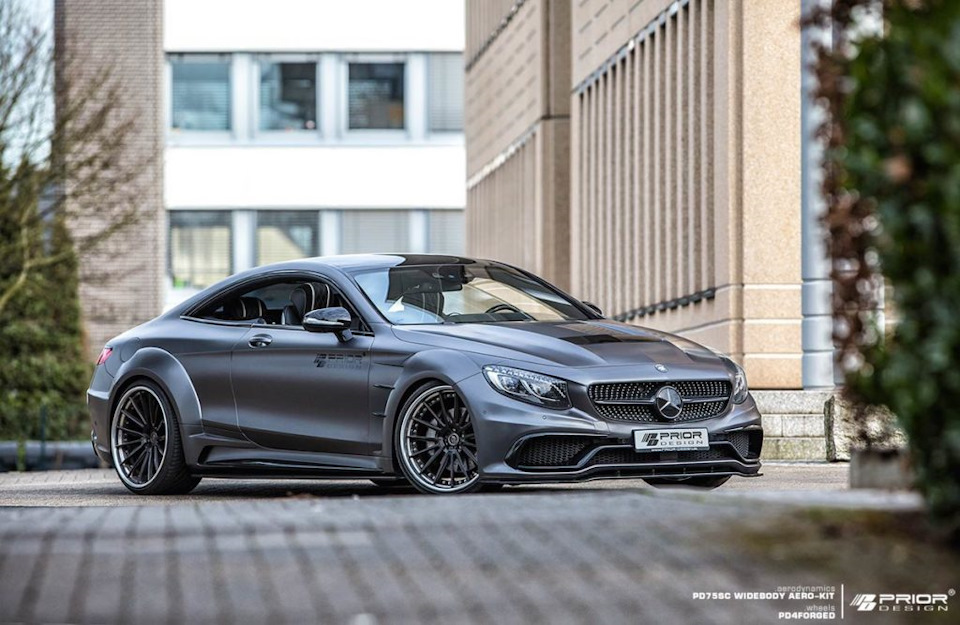 S купе фото Mercedes S-Class Coupe от Prior-Design - DRIVE2