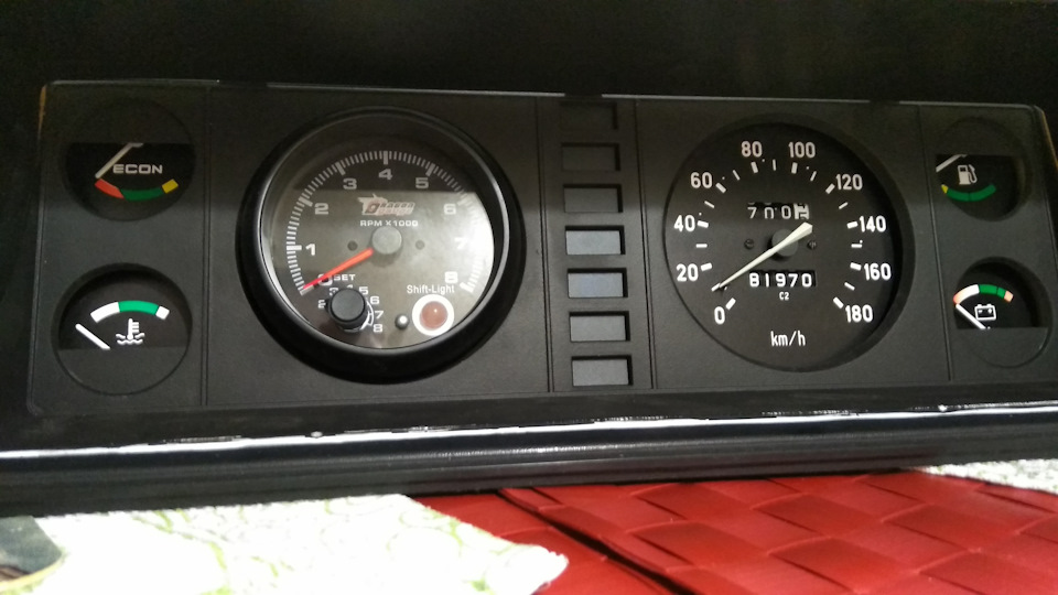 Установка выносного тахометра в спидометр ваз 2107 — DRIVE2