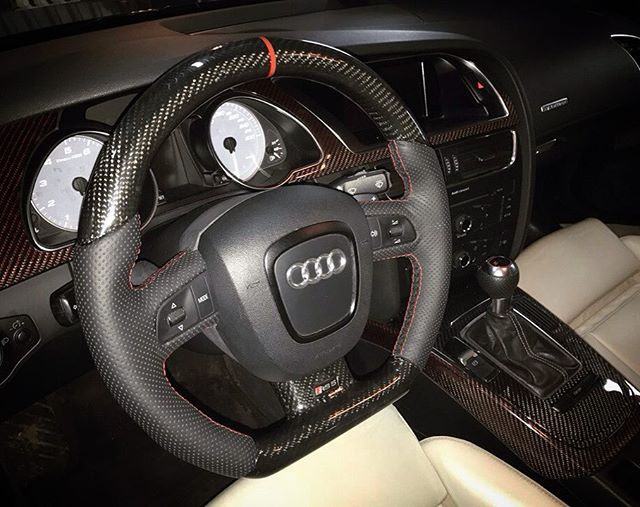 Руль для AUDI S|RS5 анатомия+карбон — CFPerformance Garage на DRIVE2