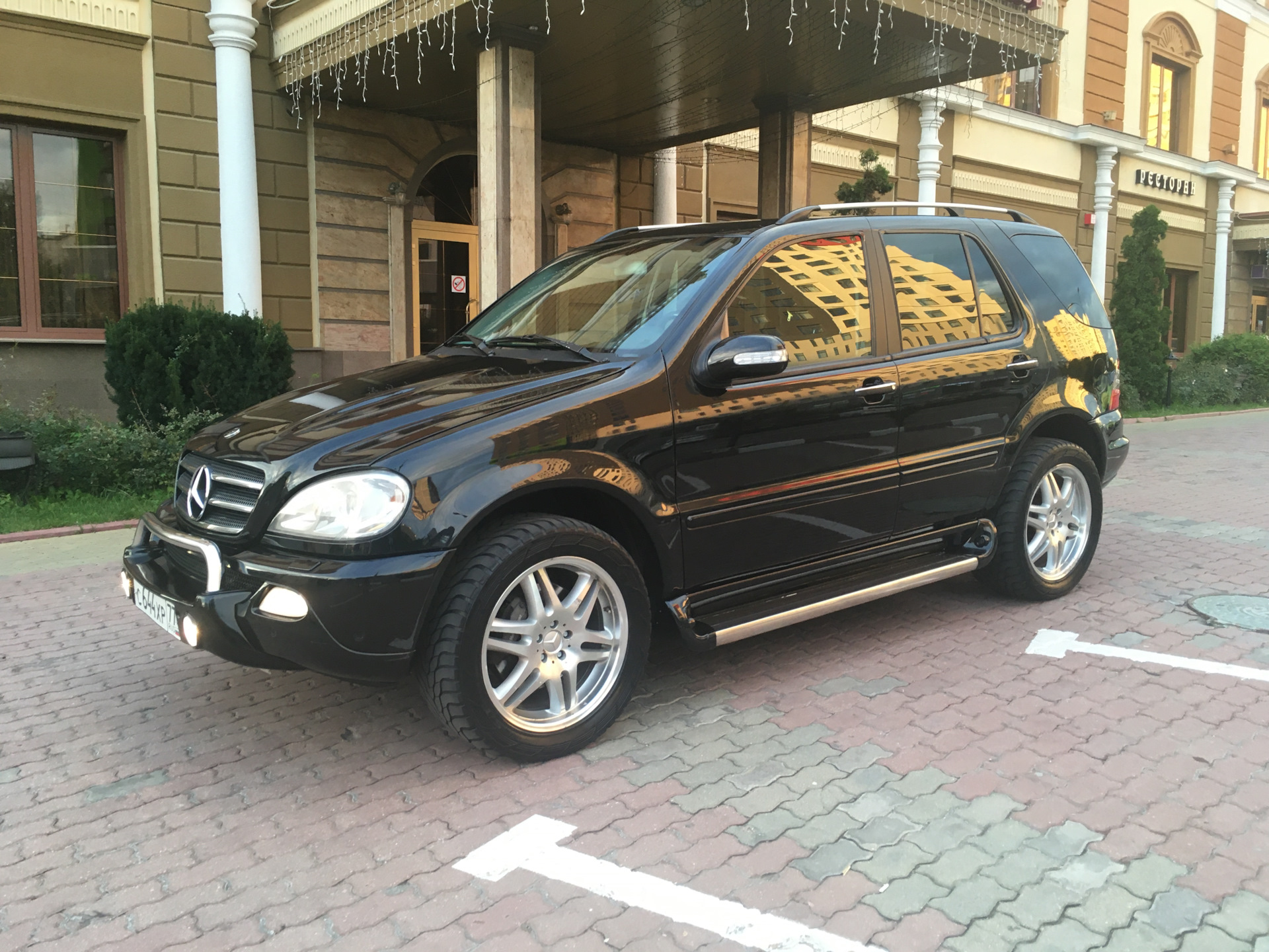 Кенгурятник Brabus Mercedes ml w163