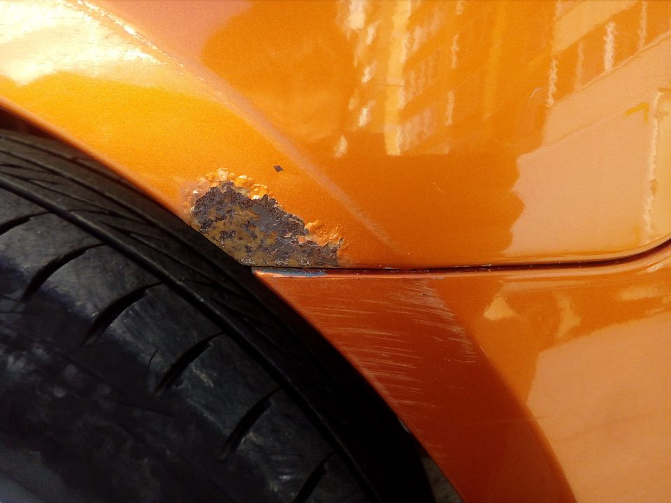 Локальная покраска правого переднего крыла и бампера — KIA Picanto (1G ...