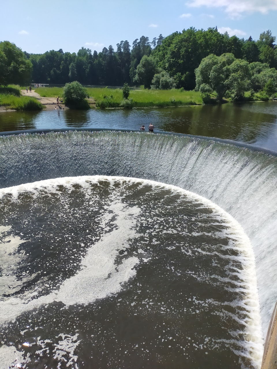 Водопад в волоколамском районе фото