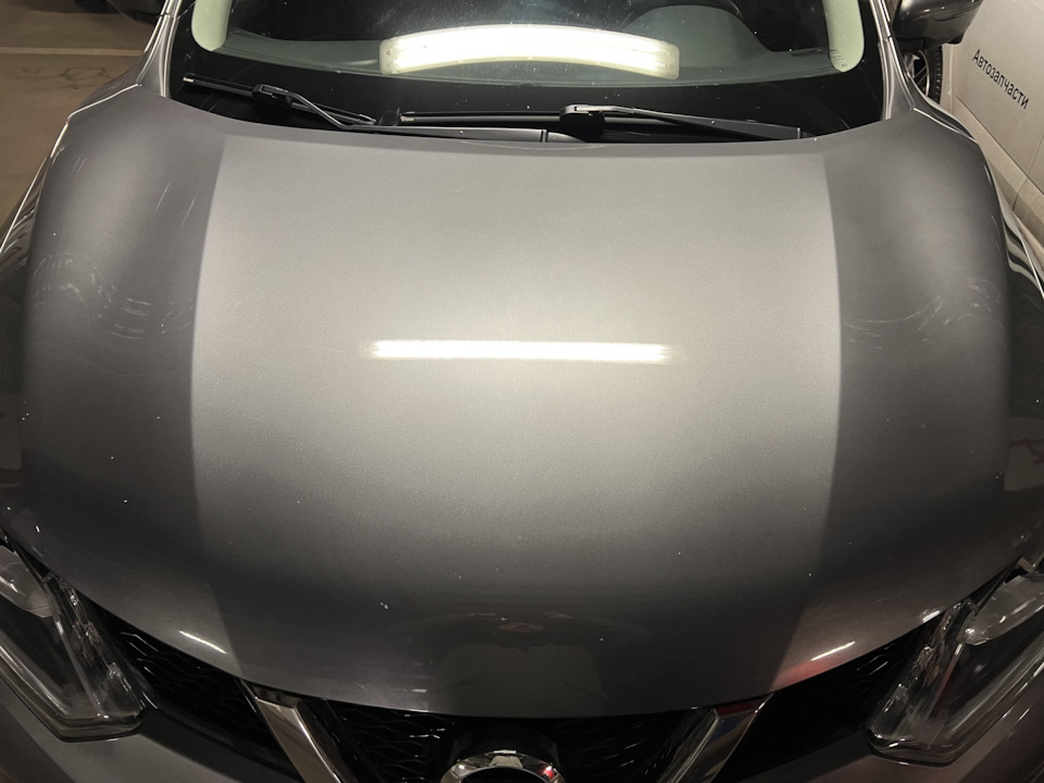 Окраска капота и замена ПТФ по КАСКО — Nissan X-Trail III (t32), 2,5 л ...