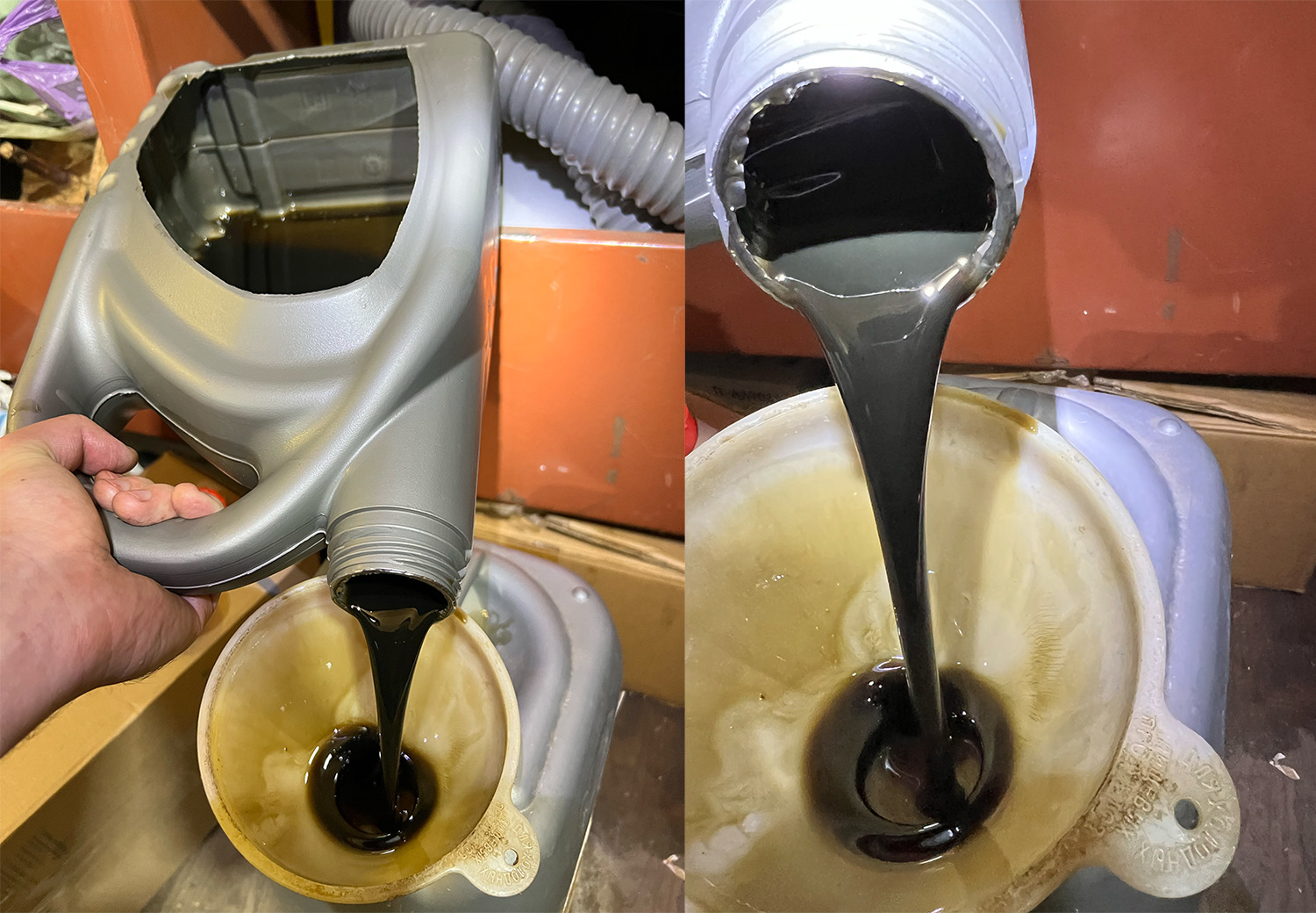 Замена масла в ДВС с промывкой — Lada 21065, 1,5 л, 1997 года ...