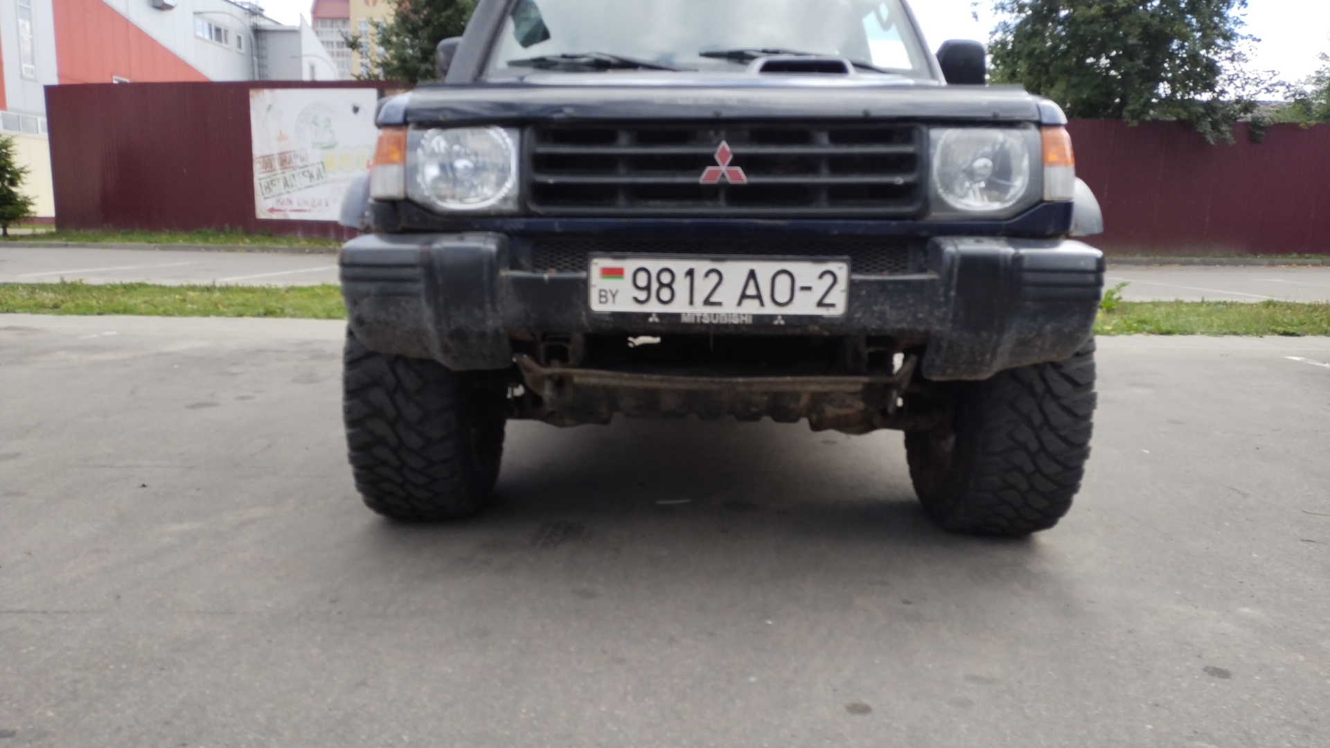 Mitsubishi Pajero (2G) 2.8 дизельный 1998 | Синяя телега на DRIVE2