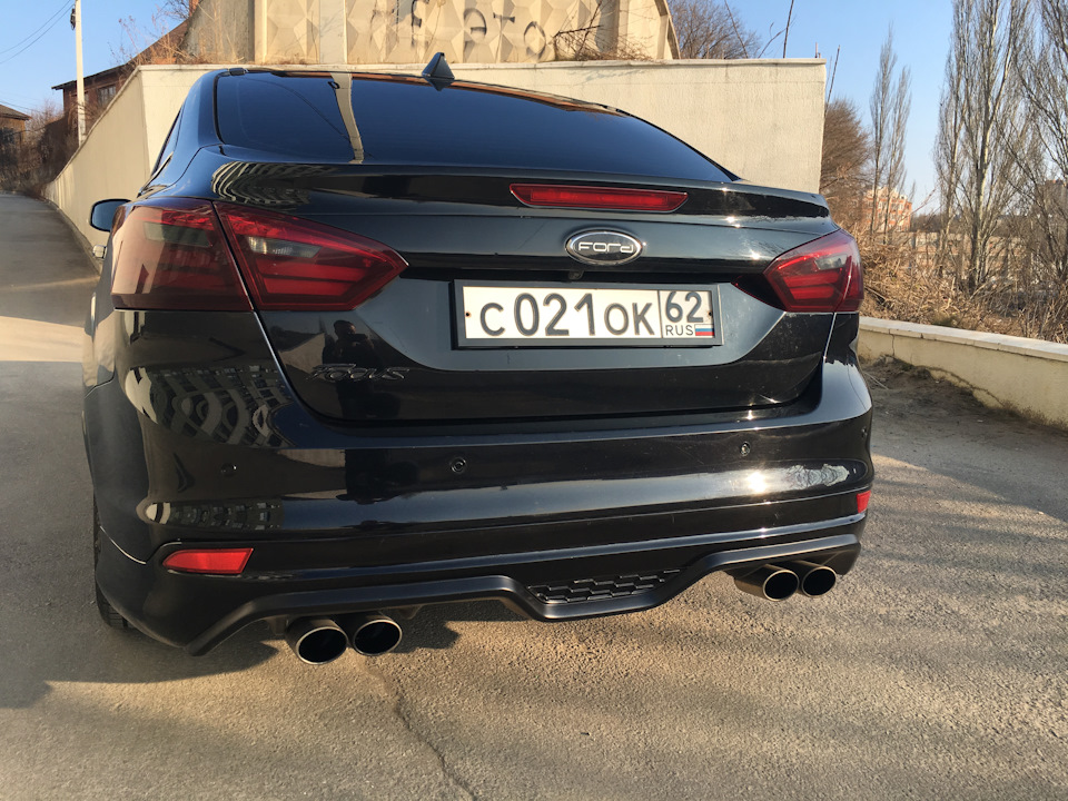 ДВОЙНОЙ ВЫХЛОП НА FORD FOCUS 2😀 🤙