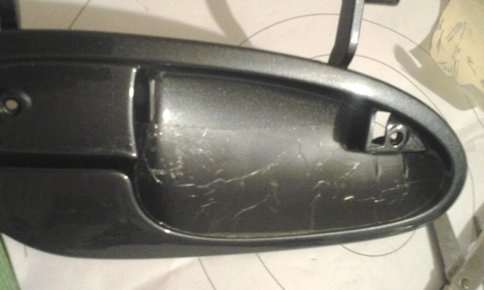 Бронирование наружных ручек открывания дверей — Opel Omega B, 3 л, 1997 ...