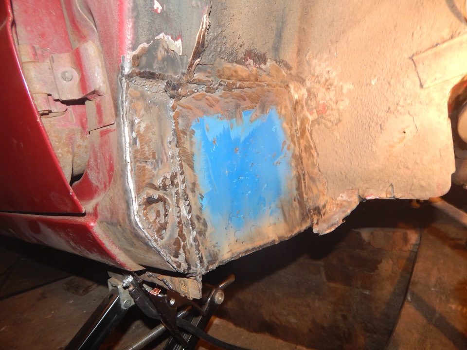 Переделка под р15 .Перед готов — Lada Ока 11113, 0,8 л, 2000 года ...