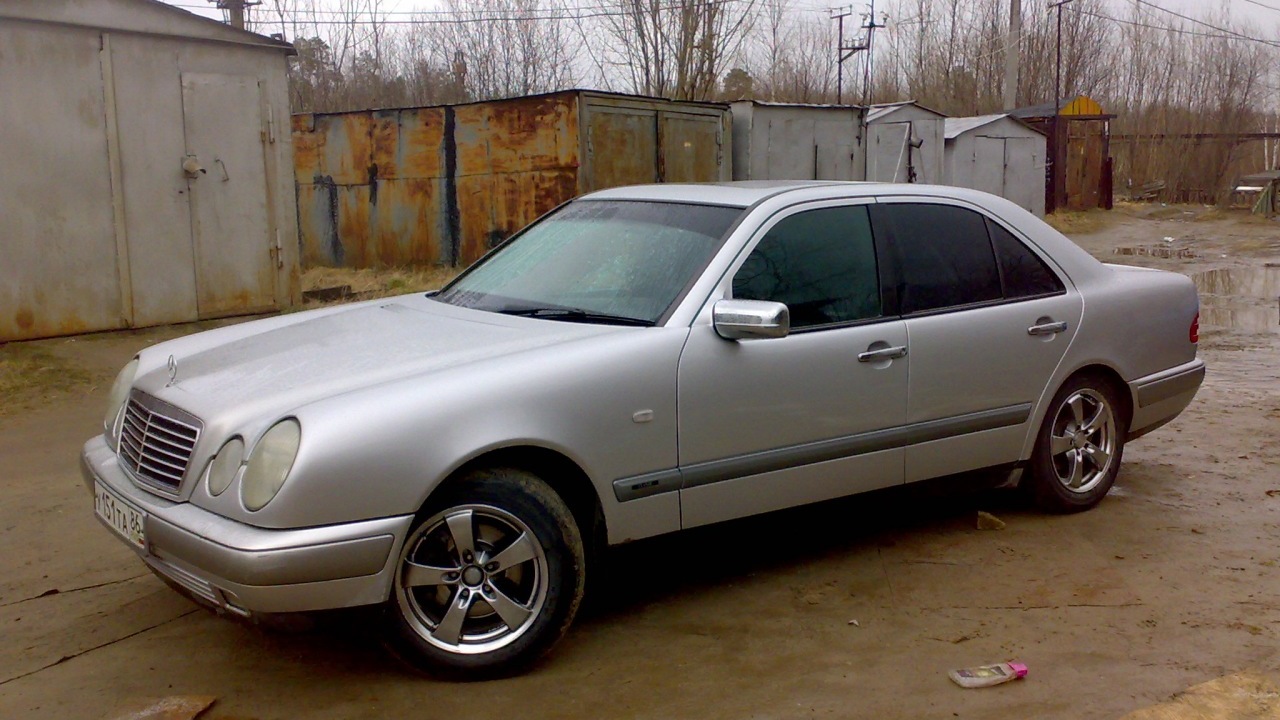 Mercedes-Benz E-class (W210) 2.4 бензиновый 1998 | Моя 4-я машина на DRIVE2