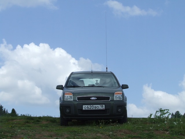 Установка Си-Би рации и антенны на кронштейне во Фьюжик — Ford Fusion ...