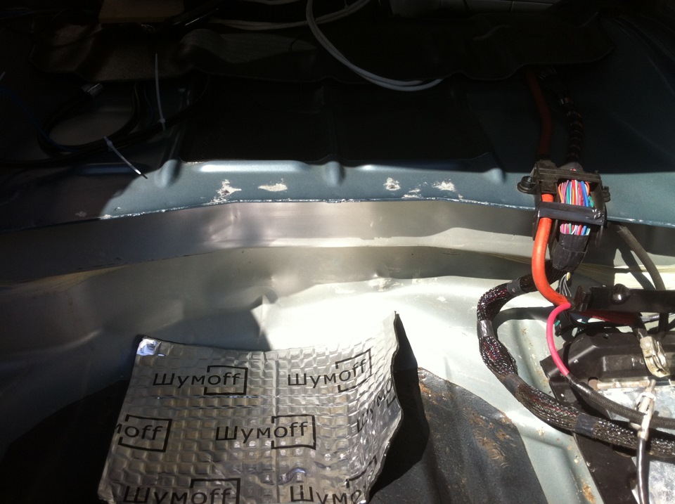 Шумка своими руками, багажник — Сообщество «Шумовиброизоляция ...