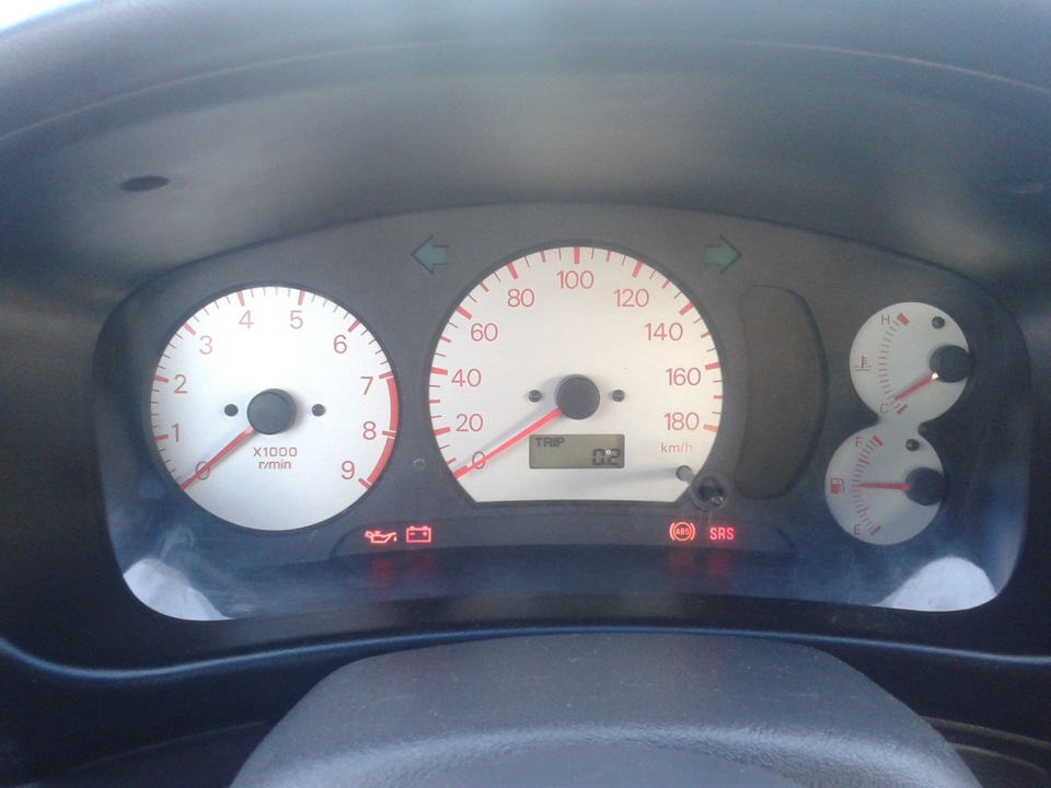 панель приборов — Mitsubishi Colt V, 2,5 л, 1997 года | тюнинг | DRIVE2