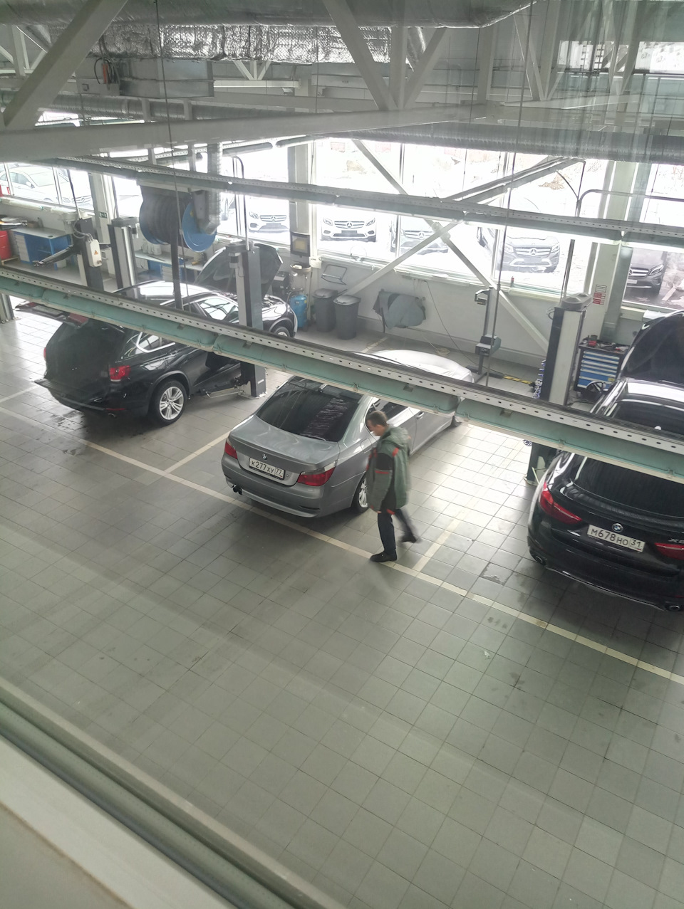 Поездка к дилеру BMW — BMW 5 series (E60), 3 л, 2004 года | визит на ...