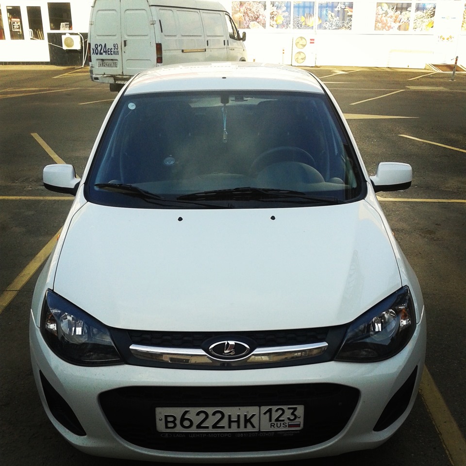 Новый облик зеркал — Lada Калина Хэтчбек (2G), 1,6 л, 2013 года ...