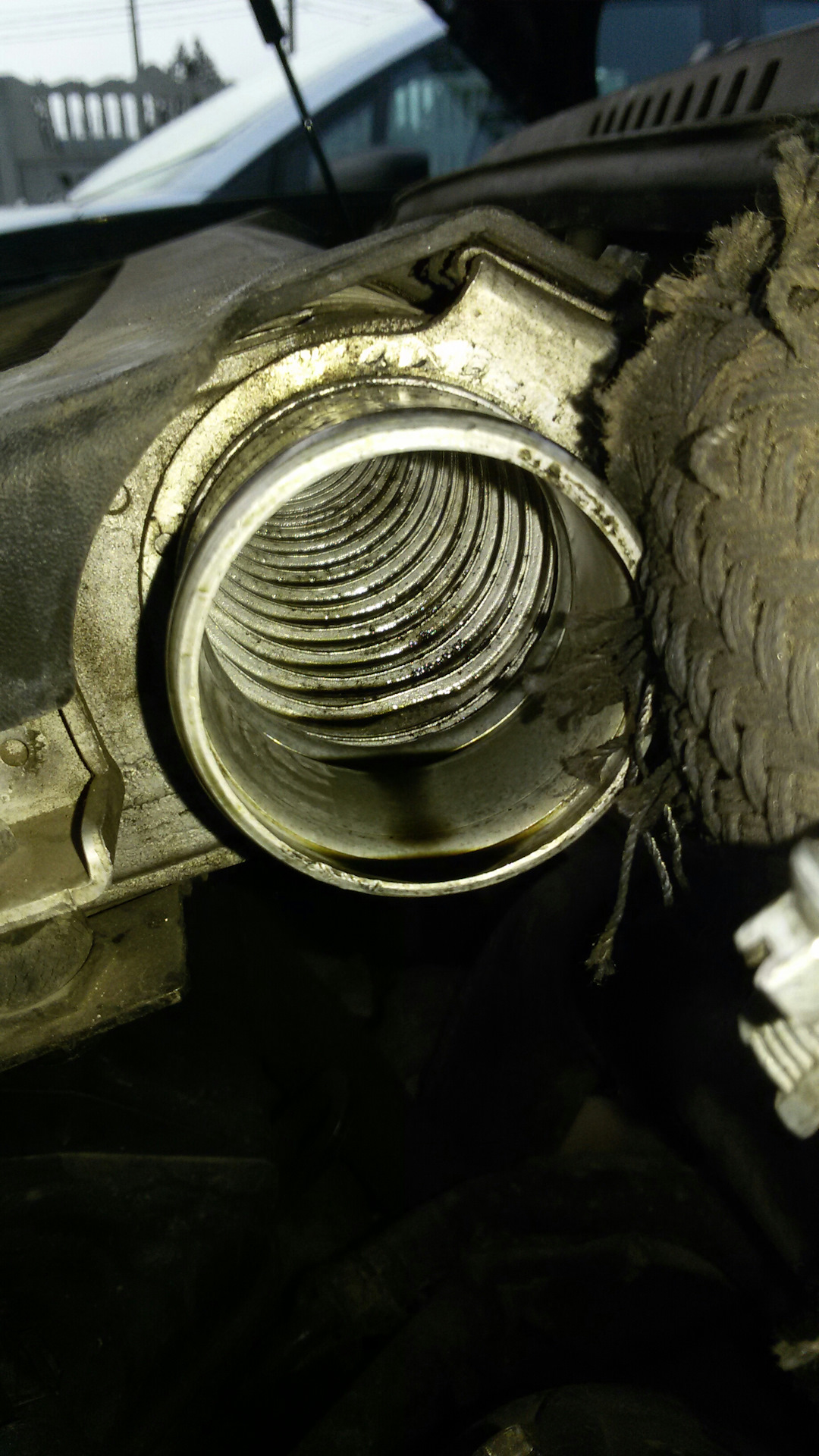 И снова здрасте… — Hyundai Santa Fe (1G), 2 л, 2007 года | фотография ...