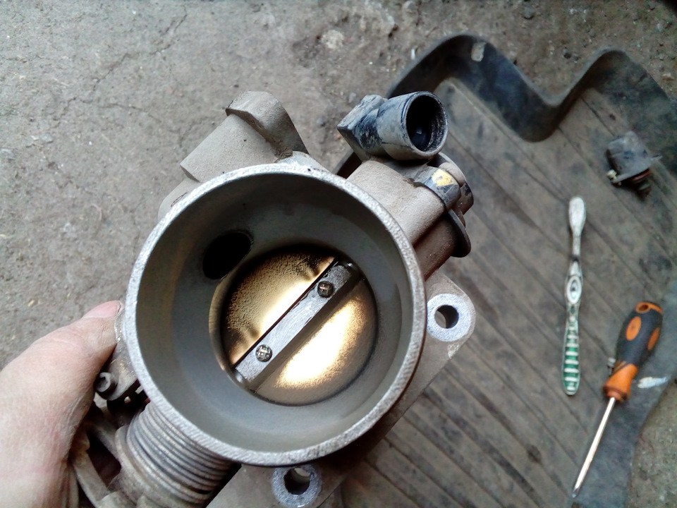 Чистка дросселя — DRIVE2