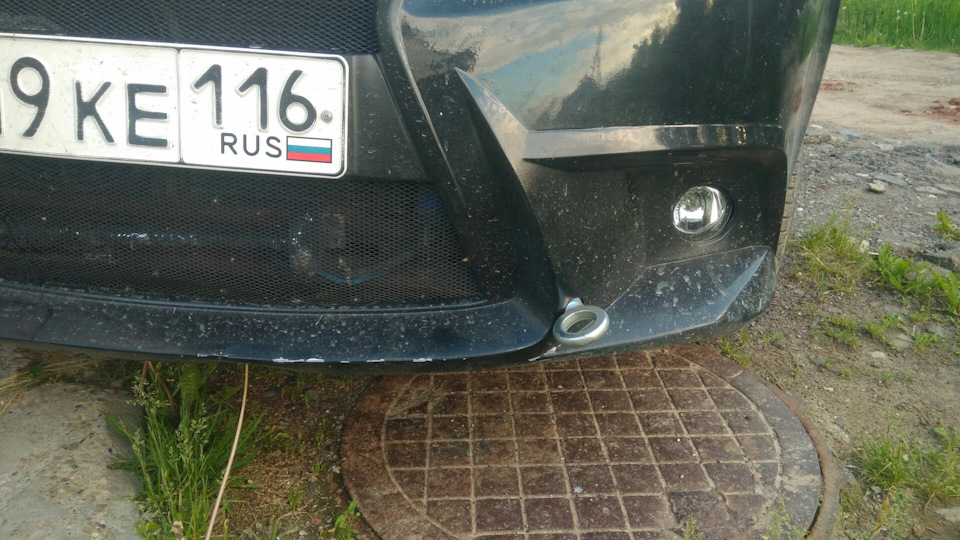 Установка крюка буксировочного от опеля астра — DRIVE2