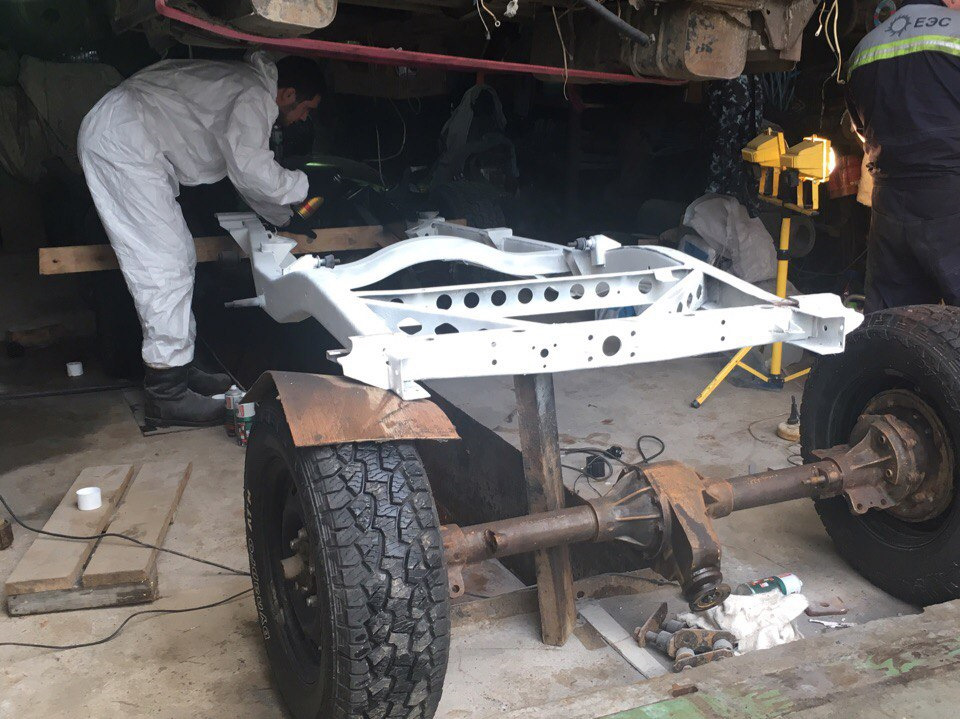 Восстановление рамы ч.2 — УАЗ 31514, 2,4 л., 1996 года | своими руками ...