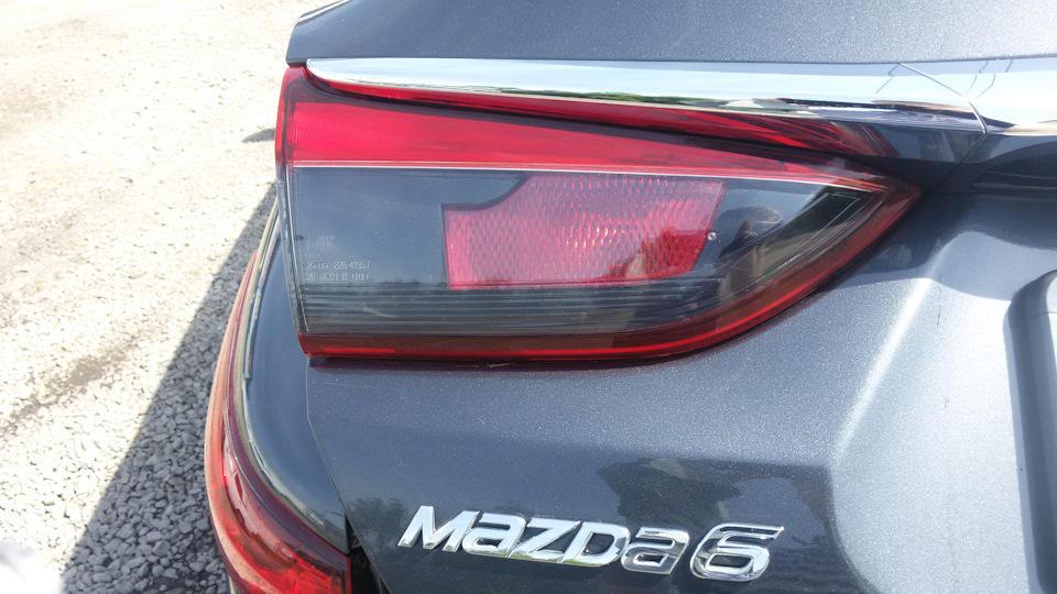 Как снять фонарь мазда 6 Устранение запотевания задних фонарей + 60000км + Фото - Mazda 6 (3G) GJ, 2 л, 2