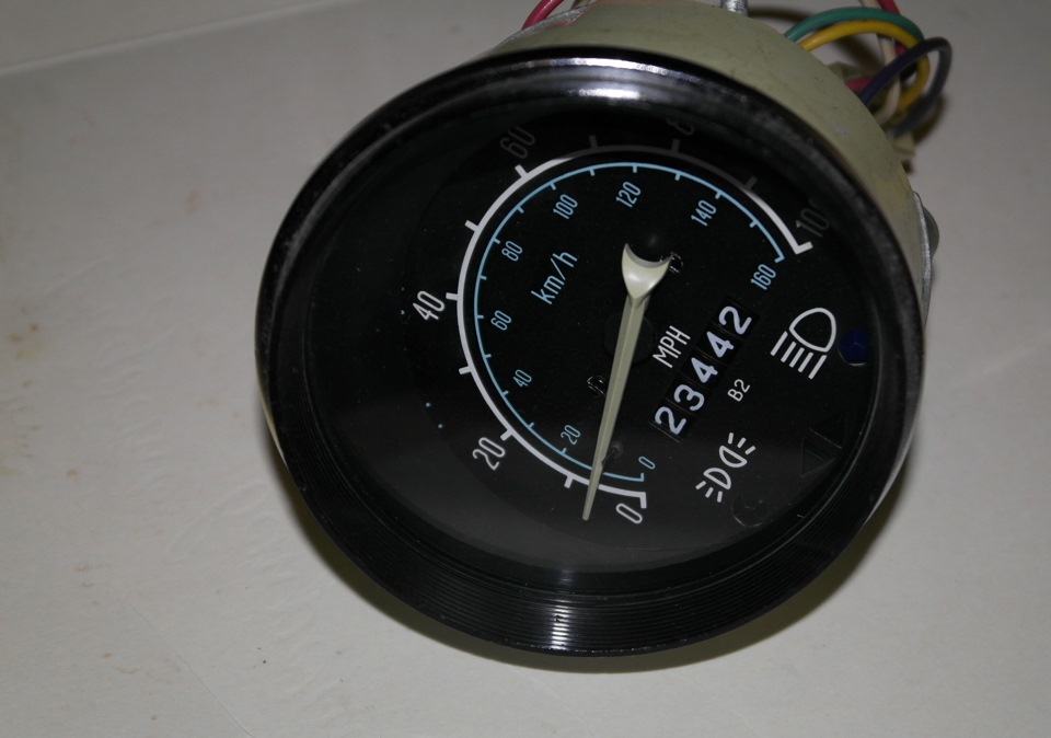 Экспортный спидометр в милях. — Lada 21033, 1,5 л, 1977 года | другое ...