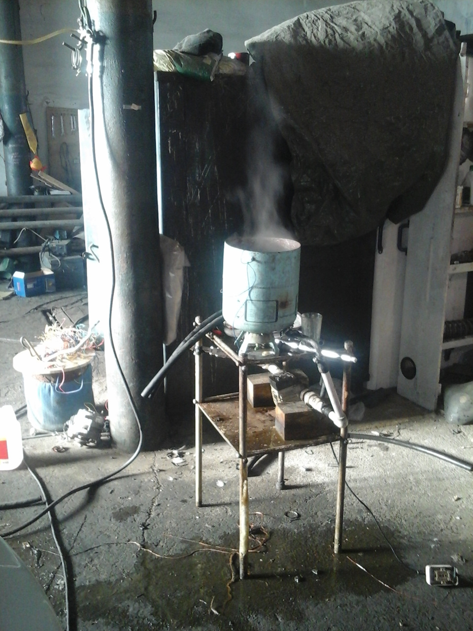 Промывка радиатора печки без снятия — Suzuki Jimny (1G), 1,3 л, 2003 ...