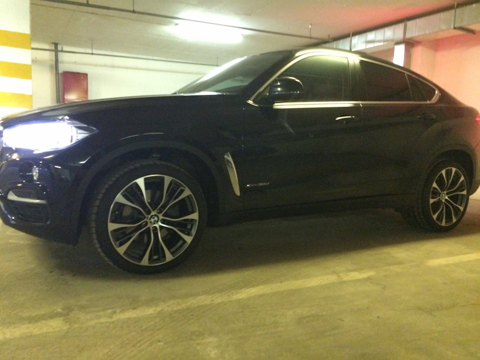 Лучше поздно, чем никогда! — BMW X6 (F16), 3 л, 2015 года | колёсные ...