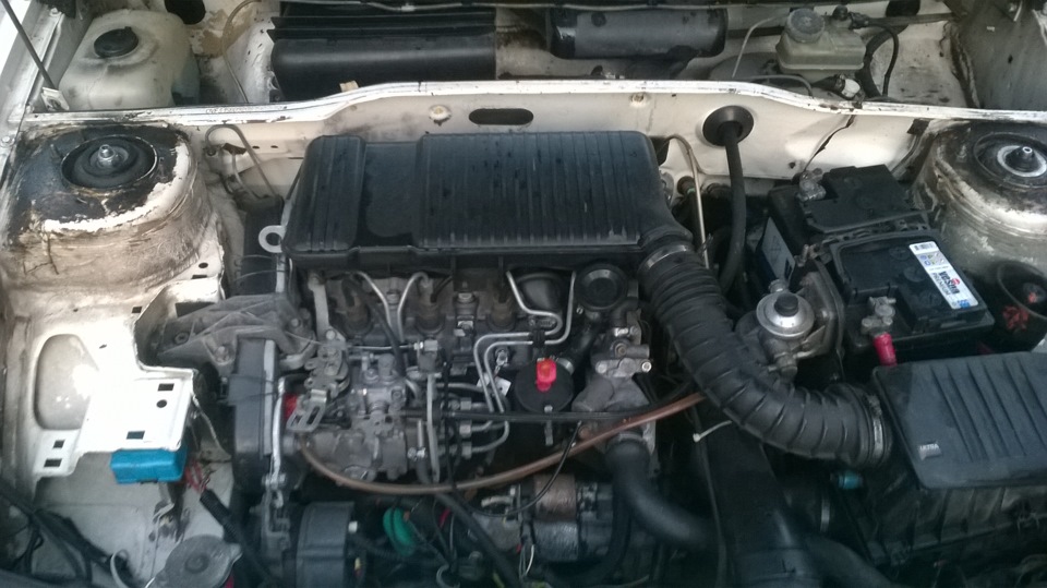 Мойка двигателя. — Peugeot 405, 1,9 л, 1988 года | мойка | DRIVE2