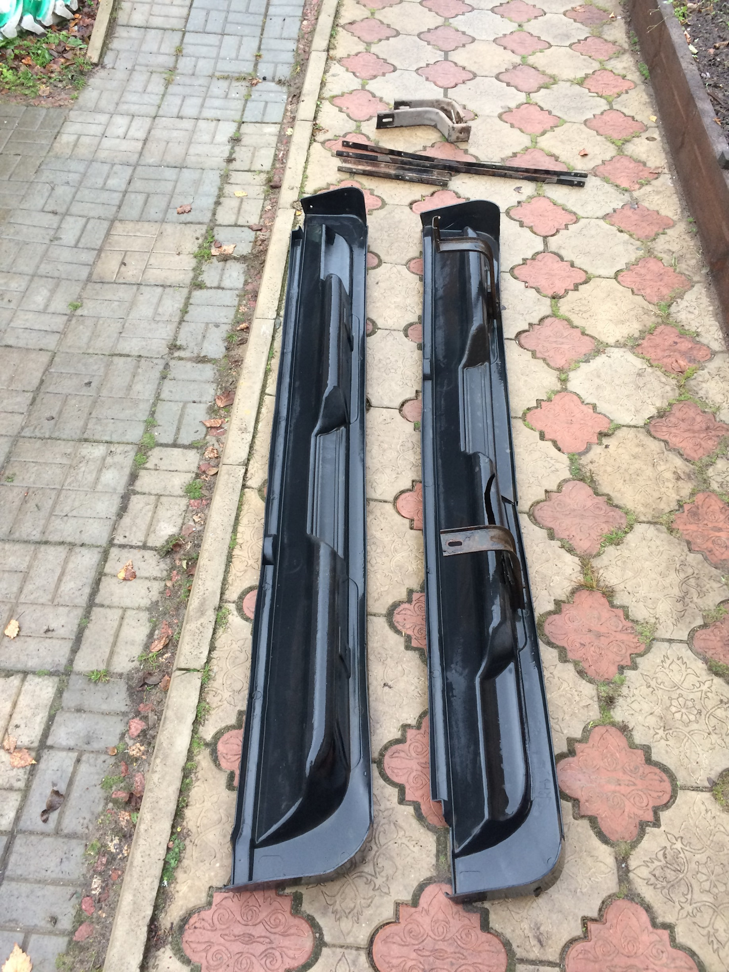 Как снять накладки порогов кайрон Продам накладки на пороги - SsangYong Kyron, 2,3 л, 2011 года тюнинг DRIVE2