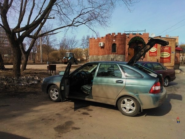 Переобулся на ЛЕТО! — Lada Приора хэтчбек, 1,6 л, 2009 года | другое ...