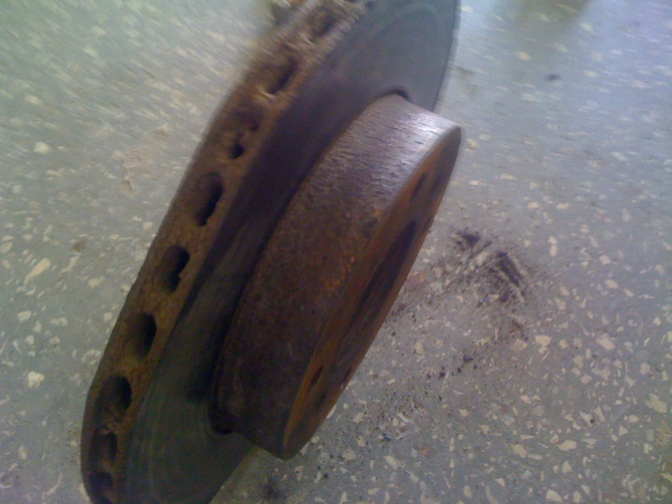 Замена тормозных дисков — диагностика — Nissan Skyline (R33), 2 л ...