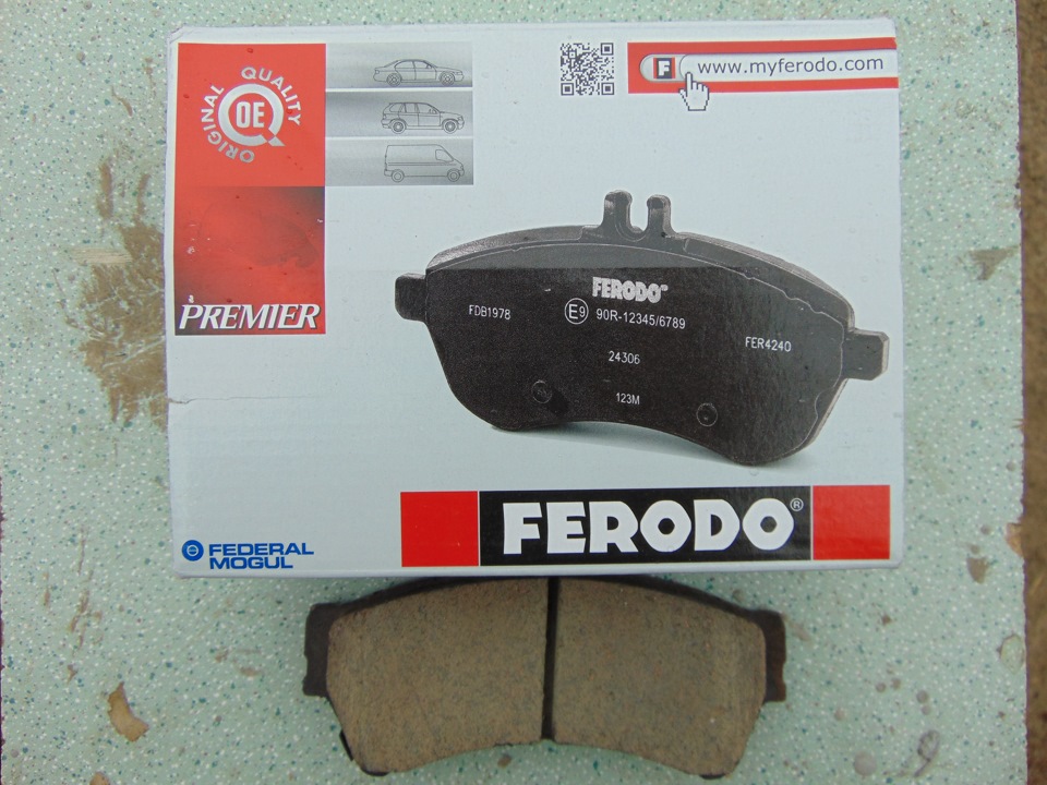 Колодки Ferodo — Mazda 6 (2G) GH, 2,5 л, 2011 года | расходники | DRIVE2