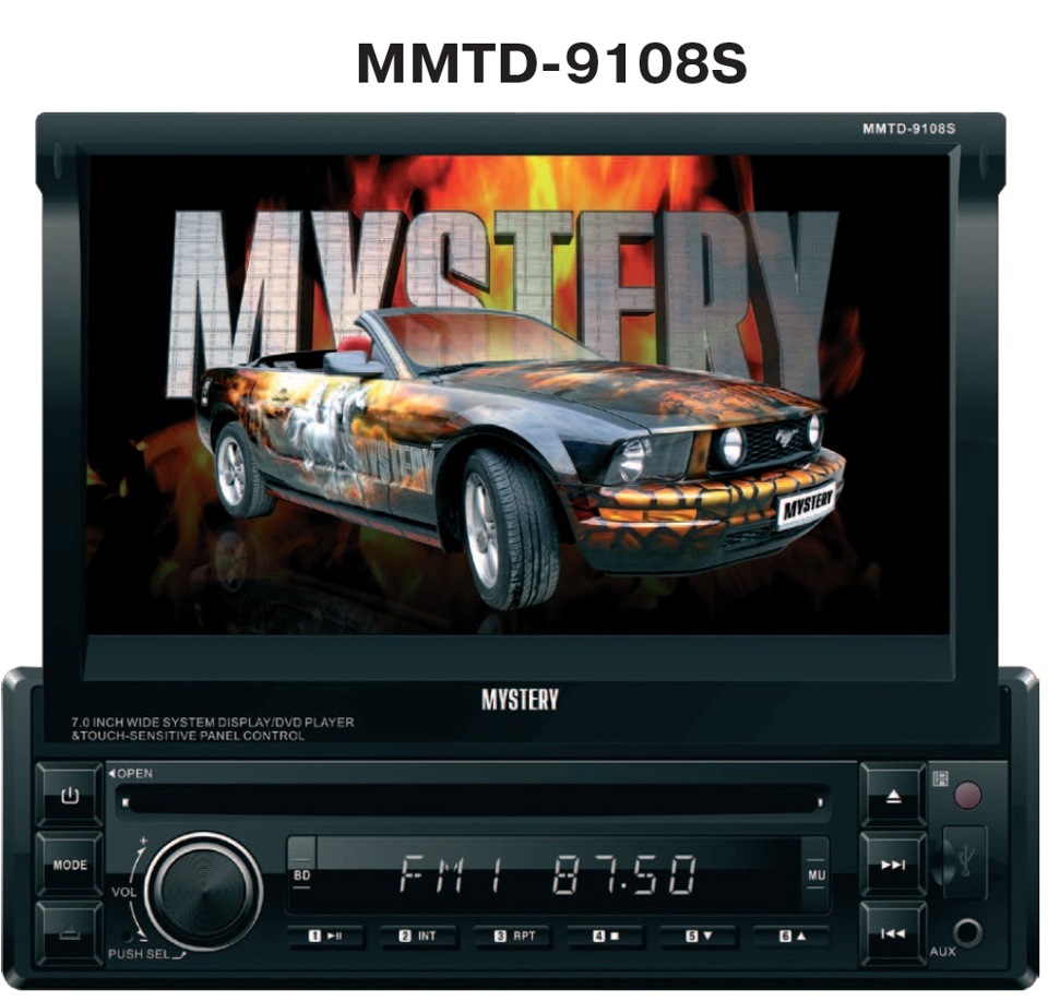 Подключил Магнитолу Mystery MMTD-9108S — 9122S — Mitsubishi Lancer.