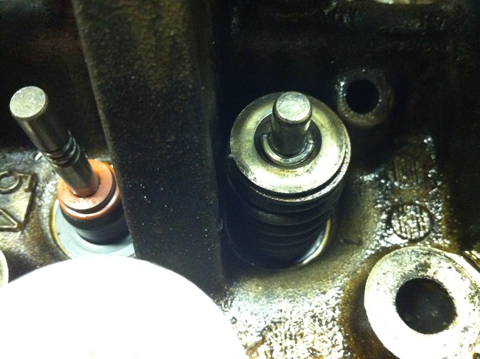 Переборка ГБЦ — Lincoln Navigator (1G), 5,4 л, 1997 года | своими ...