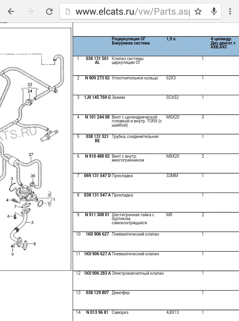 N90927302 Кольцо уплотнительное VAG VAG | Запчасти на DRIVE2