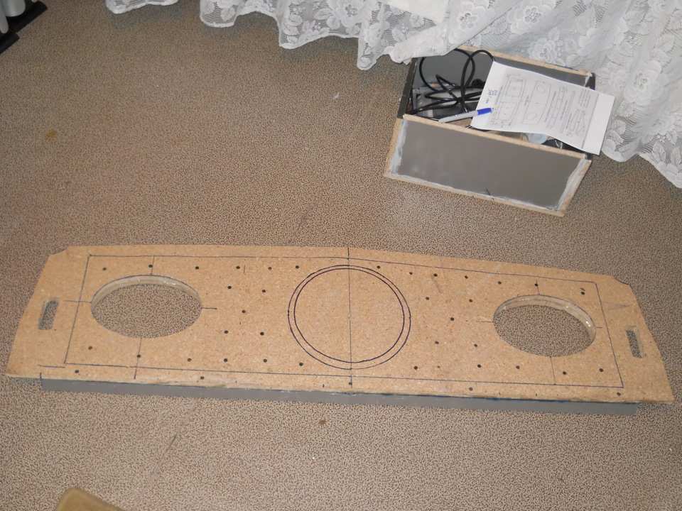 акустическая полка с коробом под саб + саб, усилок и майфун=) — Lada ...