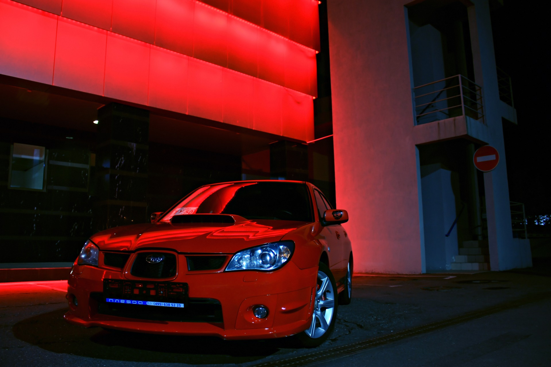 Subaru Impreza WRX STI Night