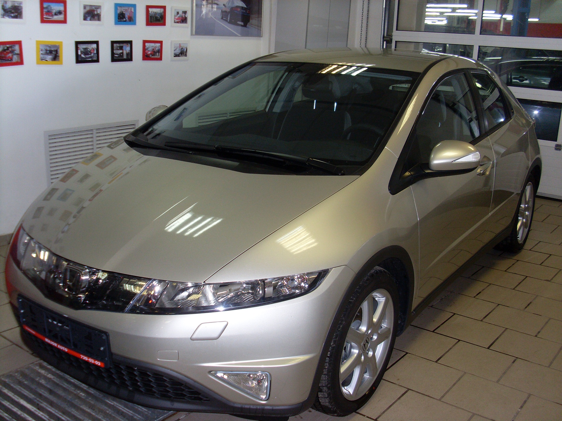 Получение машины и немного о Мэйджор Строгино. — Honda Civic 5D (8G), 1 ...