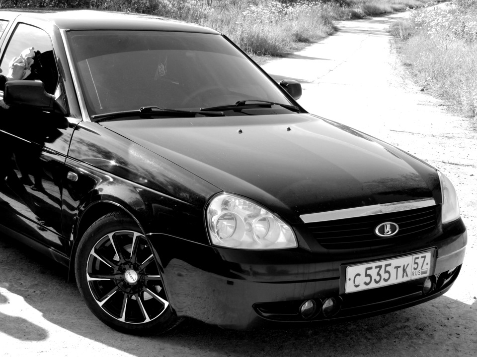 Немного фото с другом ! — Lada Приора хэтчбек, 1,6 л, 2008 года ...